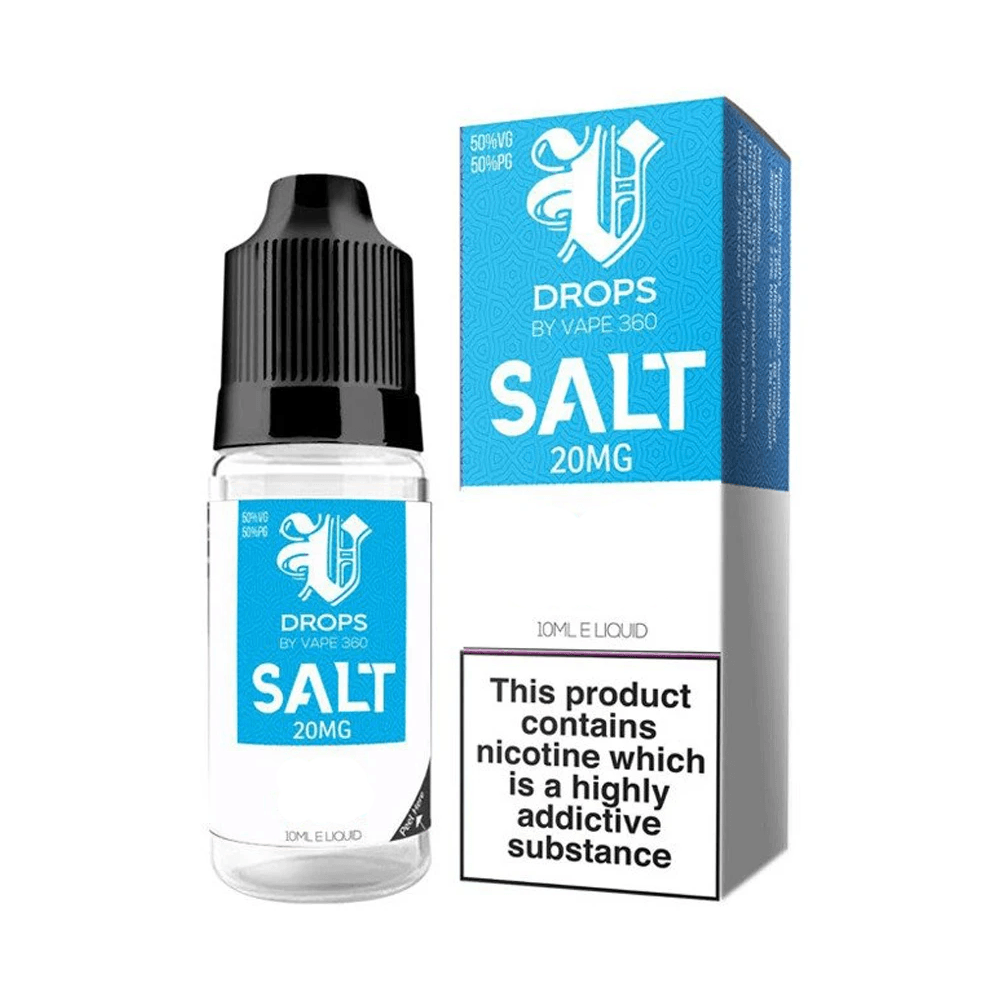 Ice Berg Nic Salt E-Liquid by V Drops - White Range