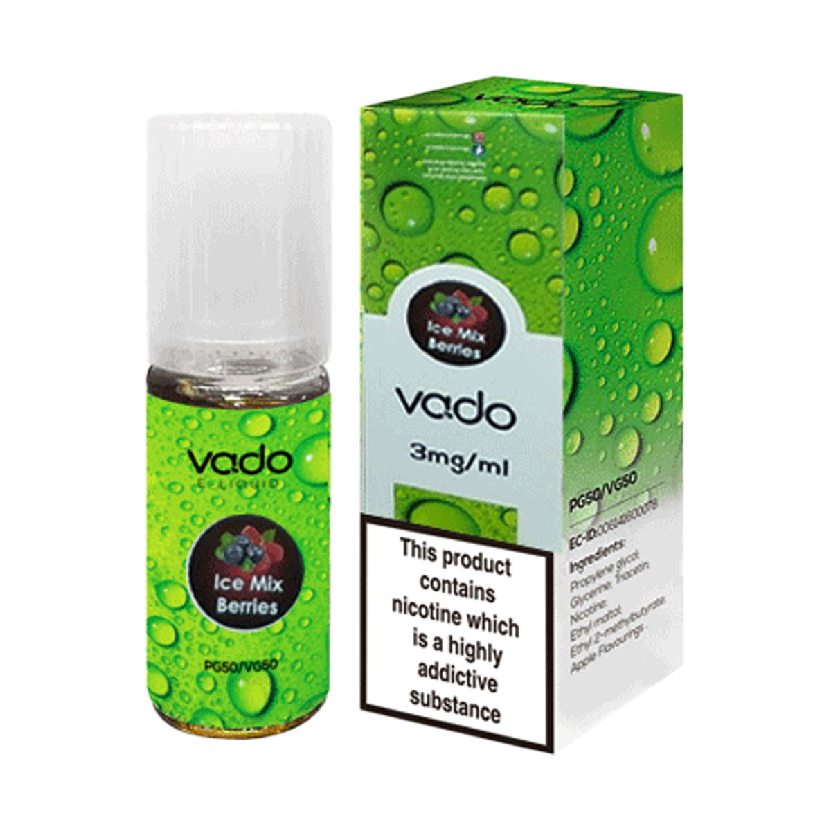 Ice Mix Berries E-Liquid by Vado