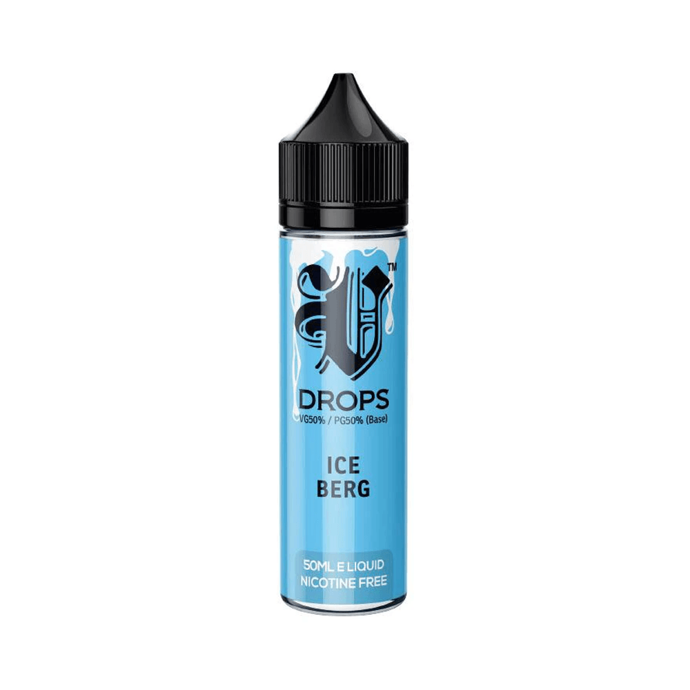 Iceberg 50ml Short Fill E-Liquid V Drops - Rainbow Range