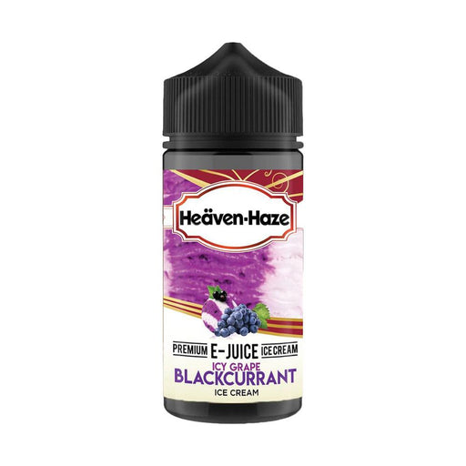 Icy Grape Blackcurrant 100ml E-Liquid by Heaven Haze