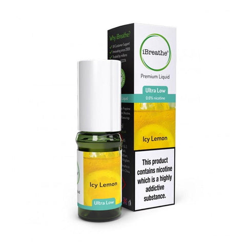 Icy Lemon E-Liquid by iBreathe
