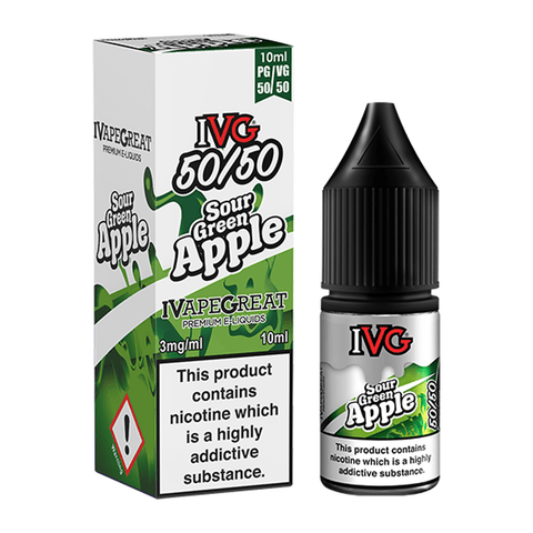 Sour Green Apple E-Liquid by IVG