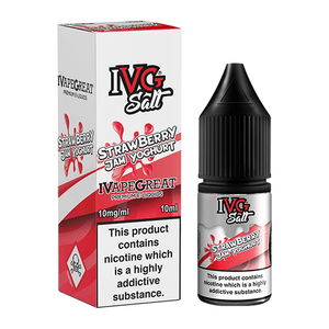 Strawberry Jam Yoghurt 10m Nic Salt E-Liquid by IVG