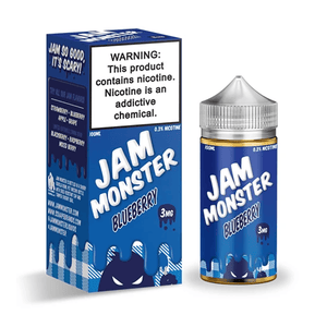 Blueberry 100ml E-Liquid By Jam Monster
