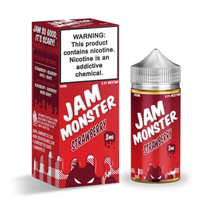 Strawberry 100ml E-Liquid By Jam Monster