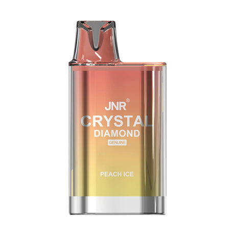 JNR Crystal Diamond Genuine Disposable Vape Peach Ice