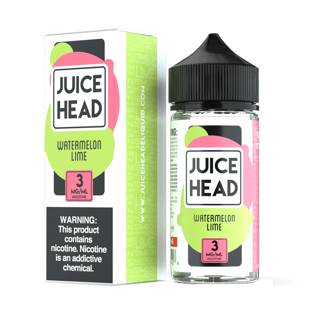 Watermelon Lime 100ml Shortfill By Juice Head E-Liquid