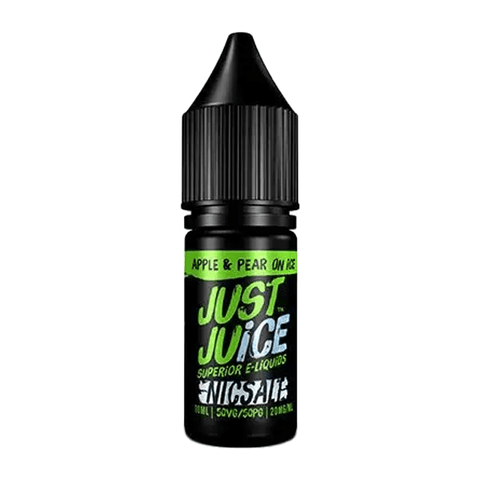 Apple & Pear on Ice Nic Salt E-Liquid By Just Juice