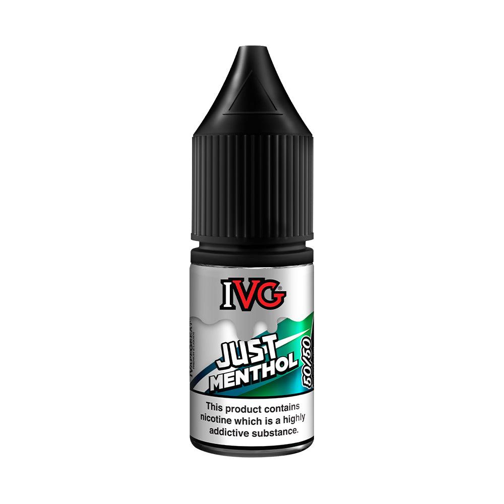 IVG 50/50 Series Just Menthol 10ml E-Liquid