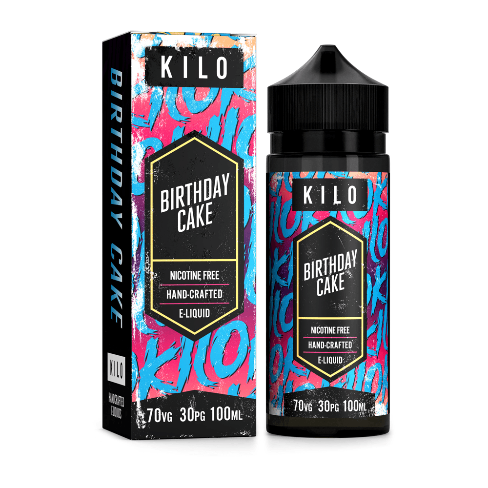 Birthday Cake 100ml Shortfill E-Liquid By Kilo