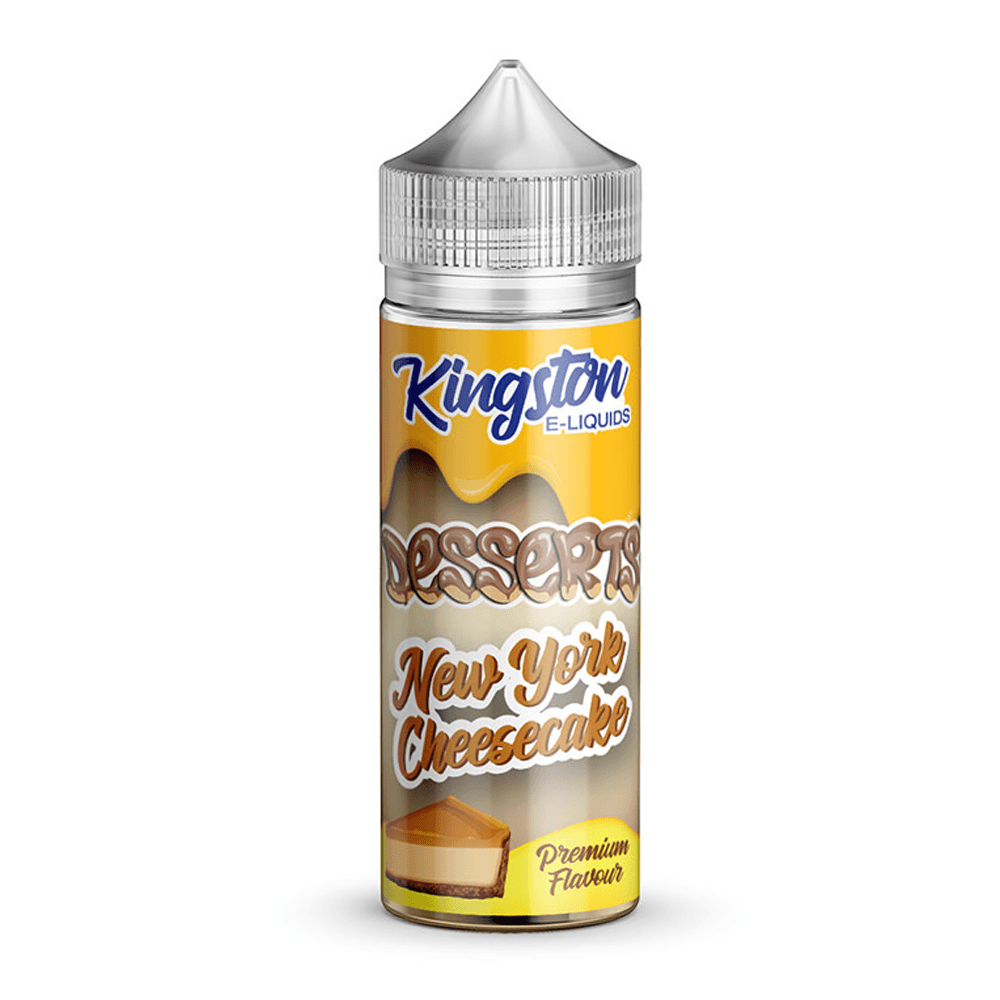 New York Cheesecake Dessert 100ml Shortfill E-Liquid by Kingston