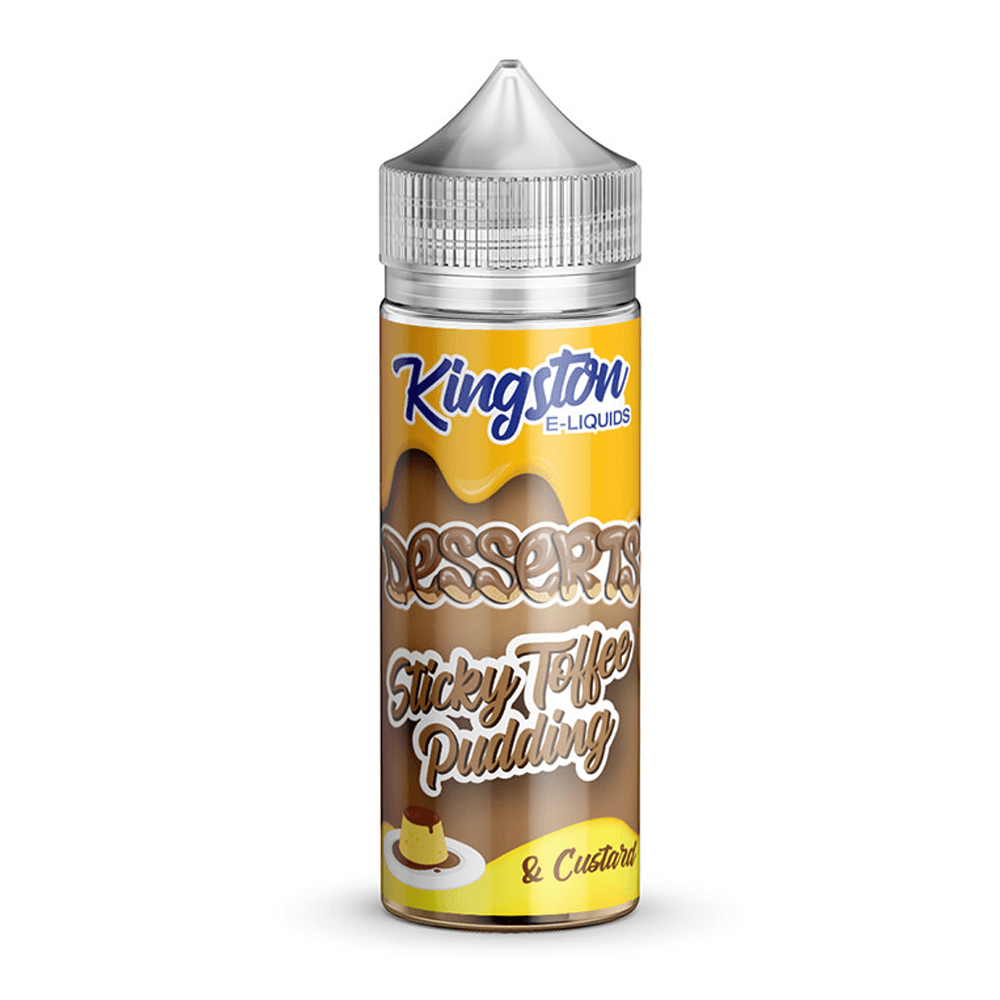 Sticky Toffee Pudding Dessert 100ml Shortfill E-Liquid by Kingston