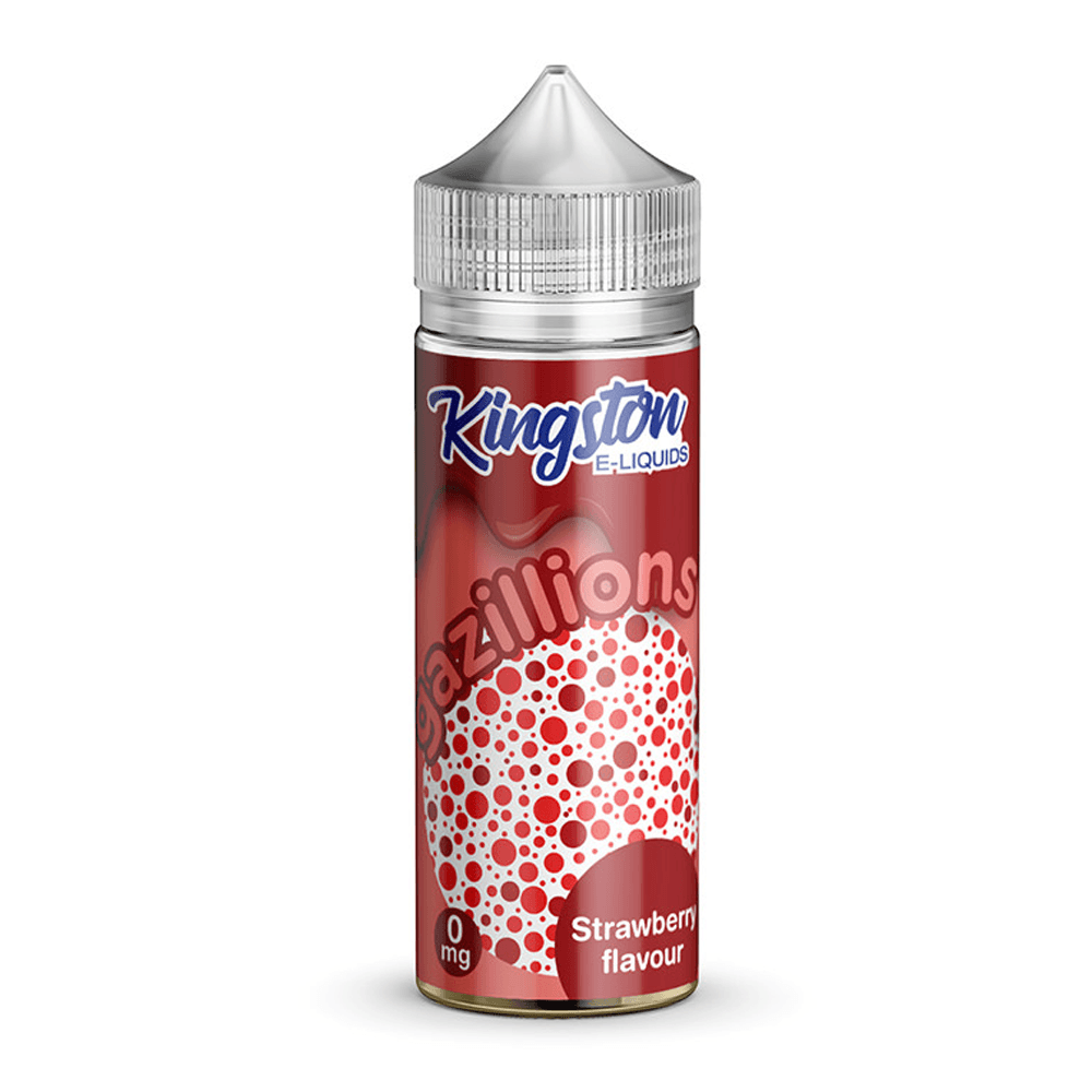 Strawberry Gazillions 100ml Shortfill E-Liquid by Kingston