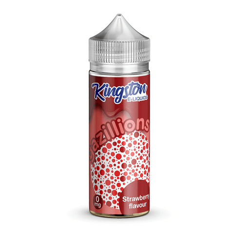 Strawberry Gazillions 100ml Shortfill E-Liquid by Kingston