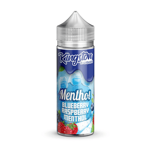 Blueberry Raspberry Menthol 100ml Shortfill E-Liquid by Kingston