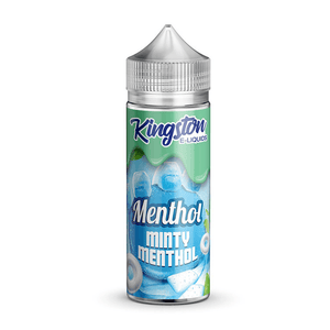 Minty Menthol 100ml Shortfill E-Liquid by Kingston