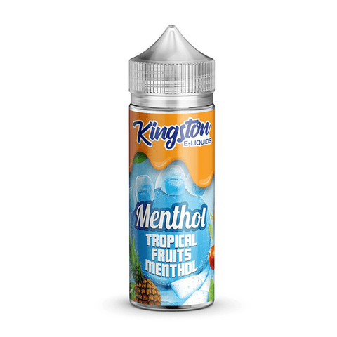 Tropical Fruits Menthol 100ml Shortfill E-Liquid by Kingston