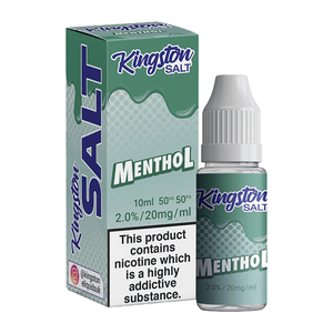 Menthol Nic Salt E-Liquid by Kingston