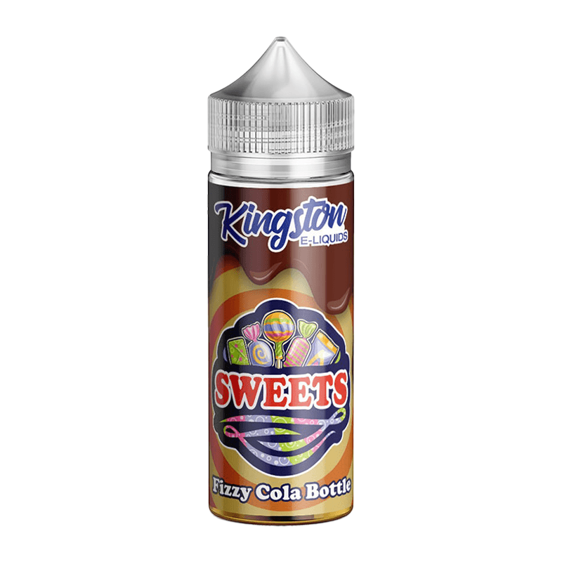 Fizzy Cola Bottle Sweet 100ml Shortfill E-Liquid by Kingston