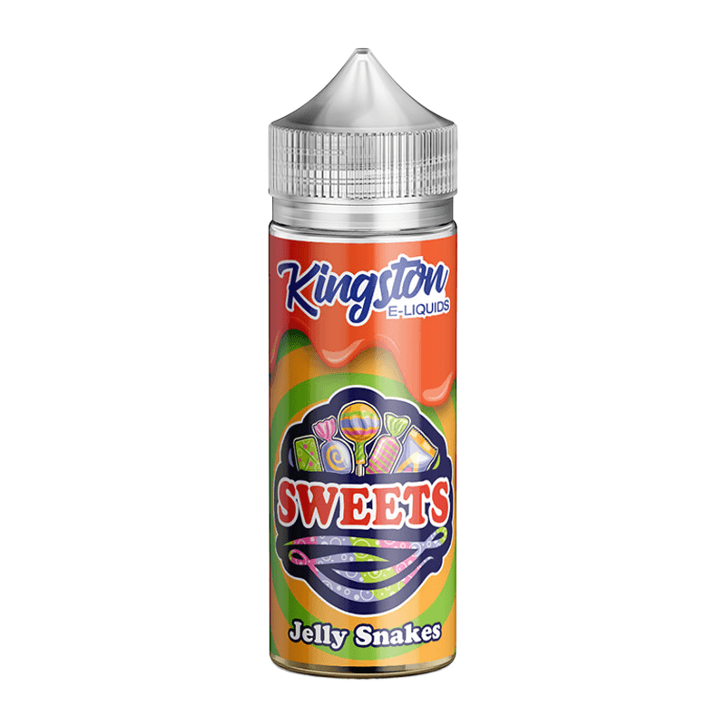 Jelly Snakes Sweet 100ml Shortfill E-Liquid by Kingston