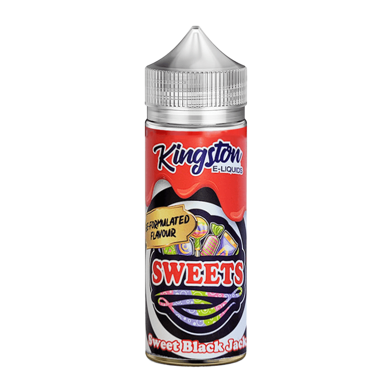 Sweet Black Jack 100ml Shortfill E-Liquid by Kingston