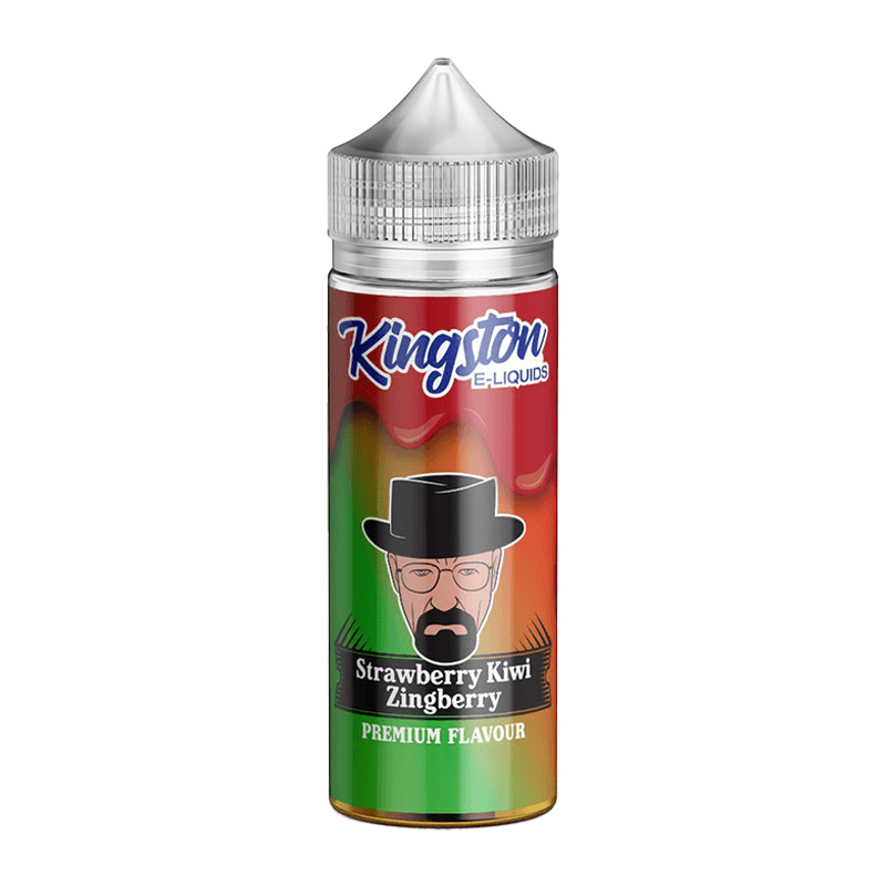 Strawberry Kiwi Zingberry 100ml Shortfill E-Liquid by Kingston