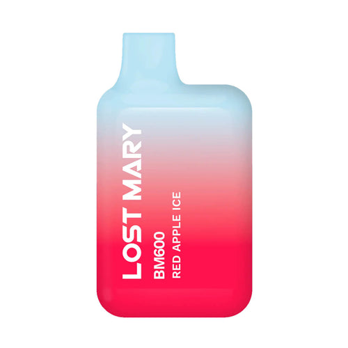Lost Mary Vape - Lost Mary BM600 Disposable Vape Kit Red Apple Ice FLavour