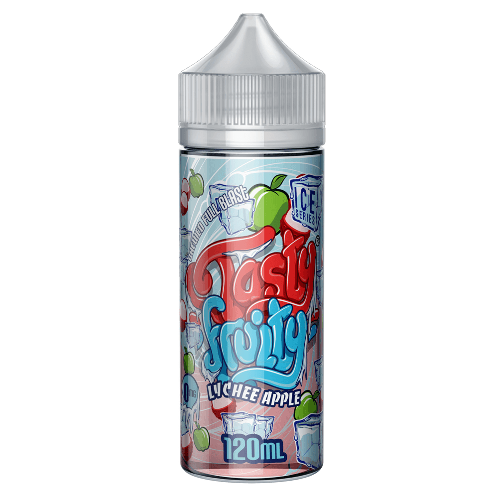 Lychee Apple On Ice 100ml shortfill E liquid by Tasty Fruity