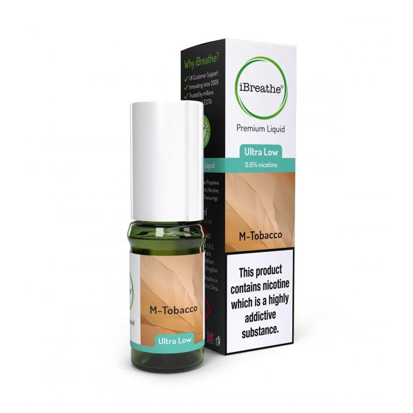M-Tobacco E-Liquid by iBreathe