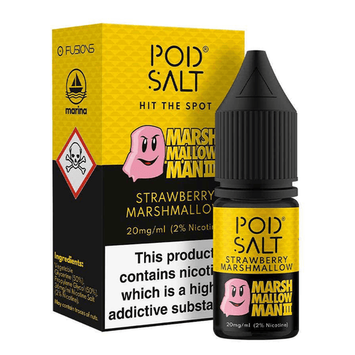 Marshmallow Man 3 Nicotine Salt E-Liquid by Fusion Pod Salt