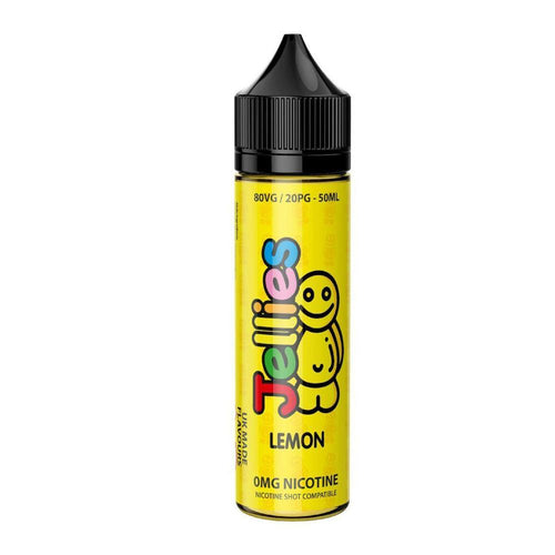 Lemon 50ml Shortfill E-Liquid By Jellies E-Liquid