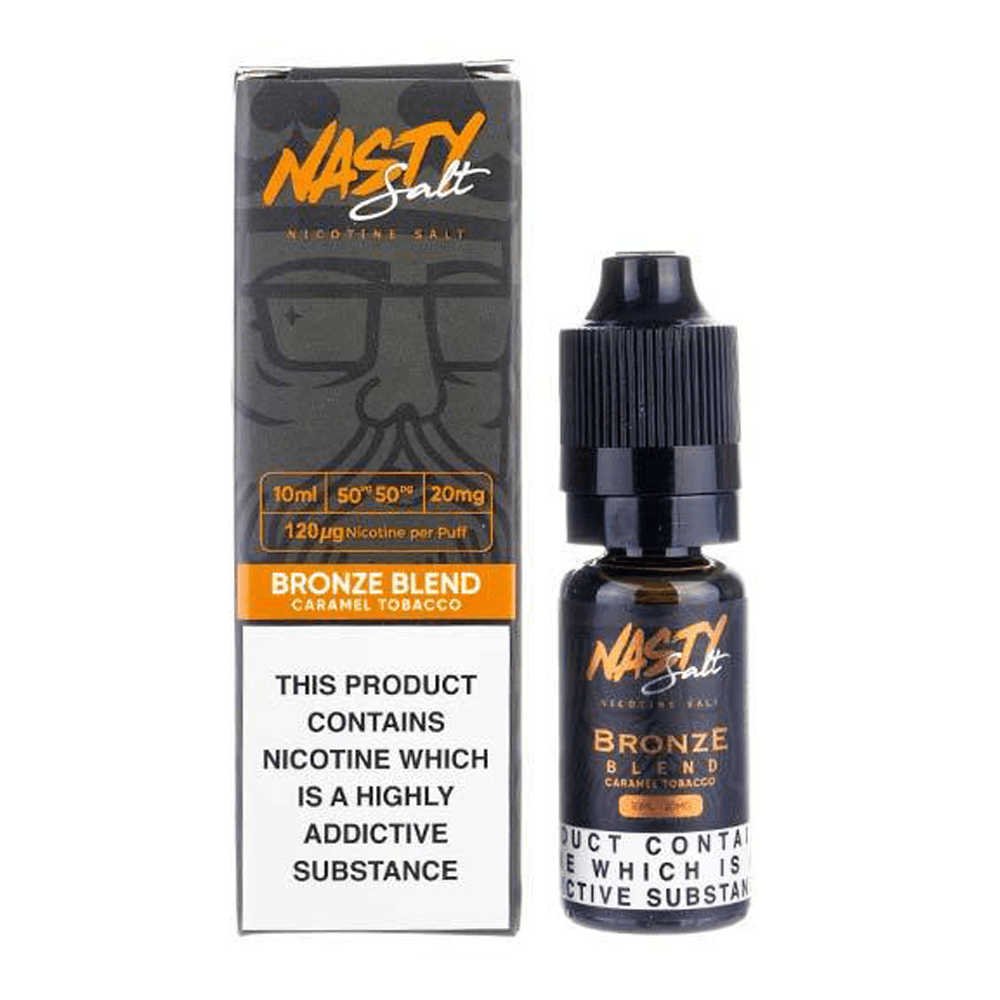 Bronze Blend E-Liquid Nic Salt By Nasty Juice