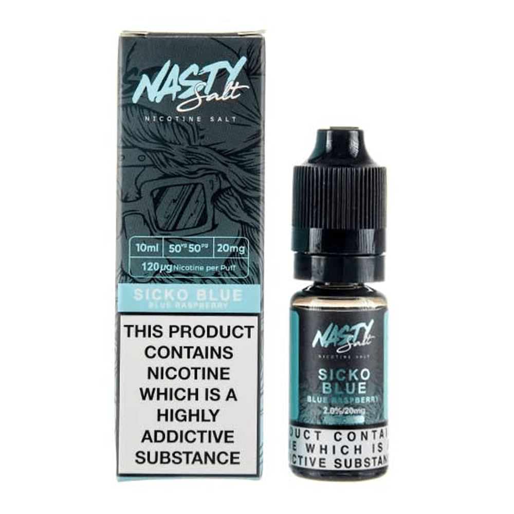 Sicko Blue E-Liquid Nic Salt By Nasty Juice