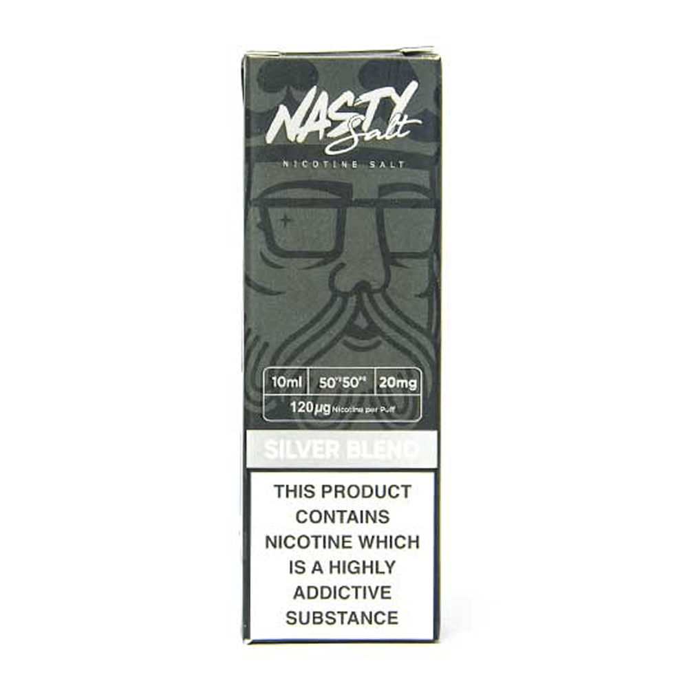 Silver Blend E-Liquid Nic Salt By Nasty Juice