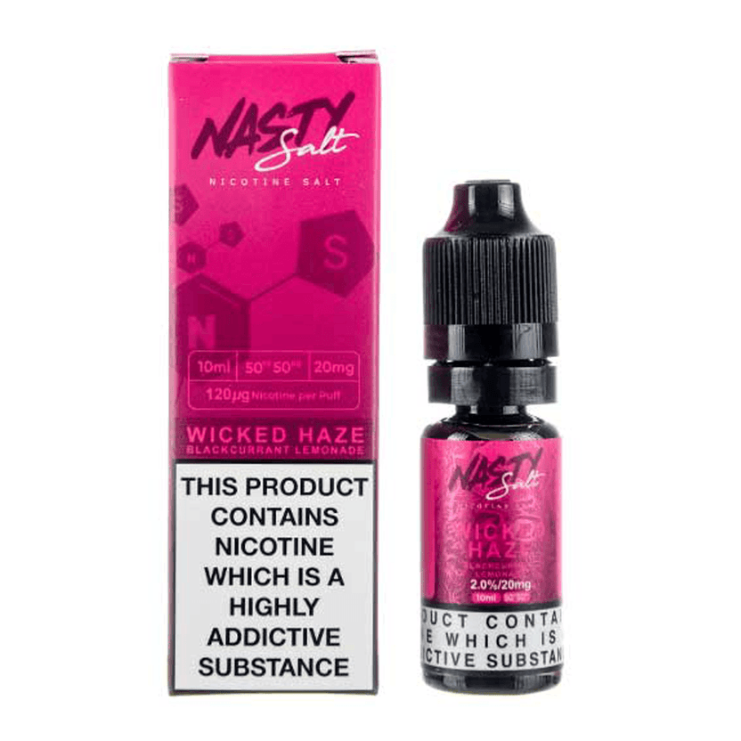 Wicked Haze E-Liquid Nic Salt By Nasty Juice