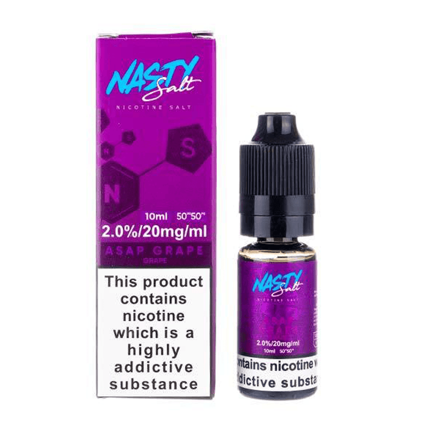 ASAP Grape E-Liquid Nic Salt By Nasty Juice