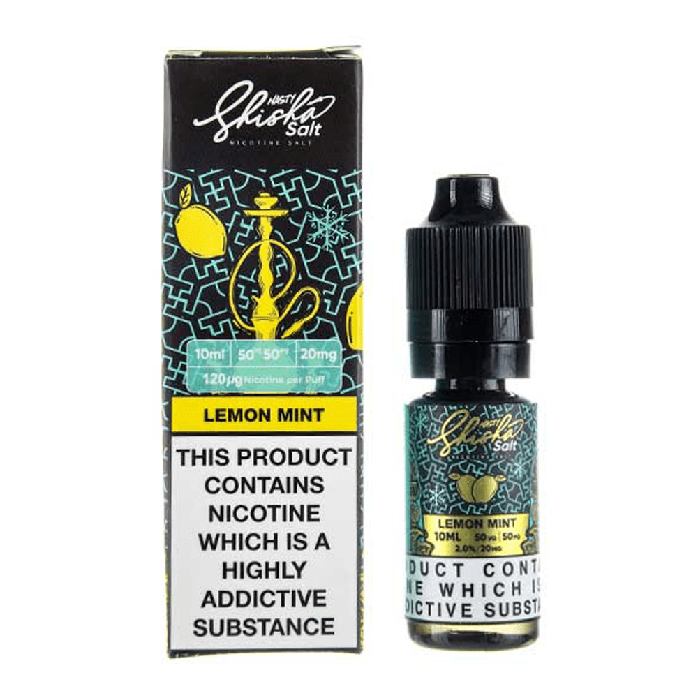 Lemon Mint E-Liquid Nic Salt By Nasty Juice