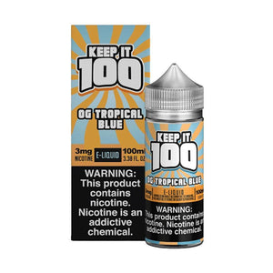 OG Tropical Blue 100ml E-Liquid by Keep it 100