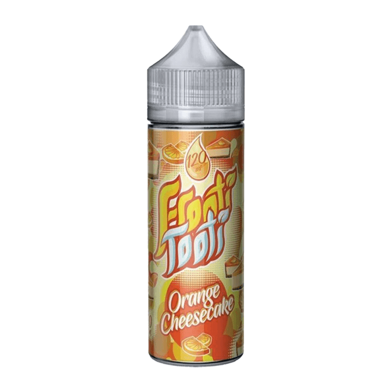 Orange Cheesecake 120ml Shortfill E-Liquid By Frooti Tooti