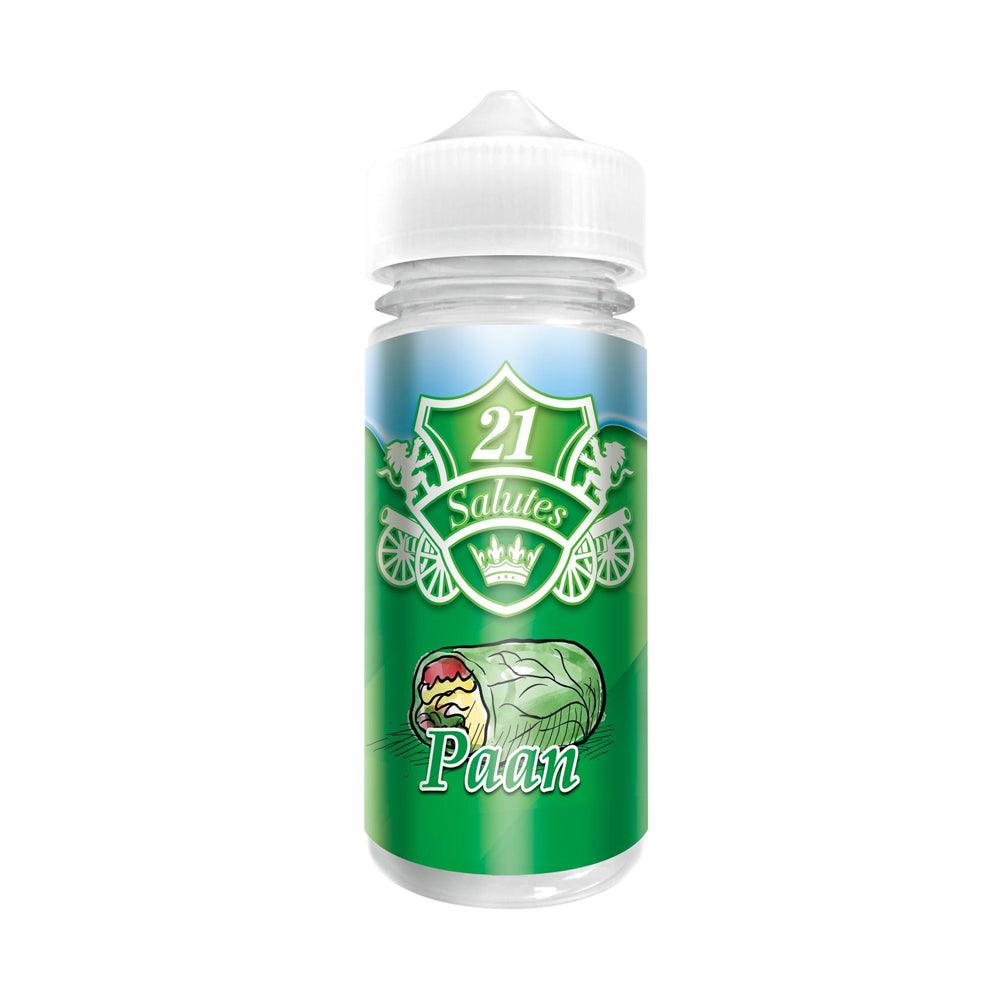 Paan 100ml Shortfill E-Liquid by 21 Salutes