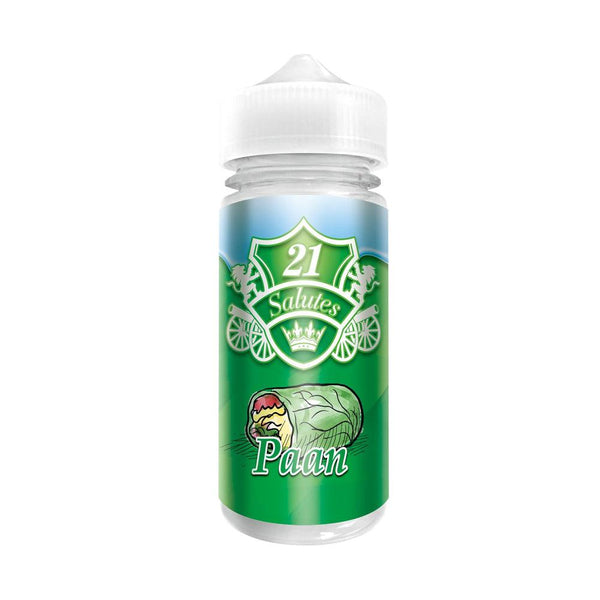paan flavor vape Paan 100ml Shortfill E-Liquid by 21 Salutes