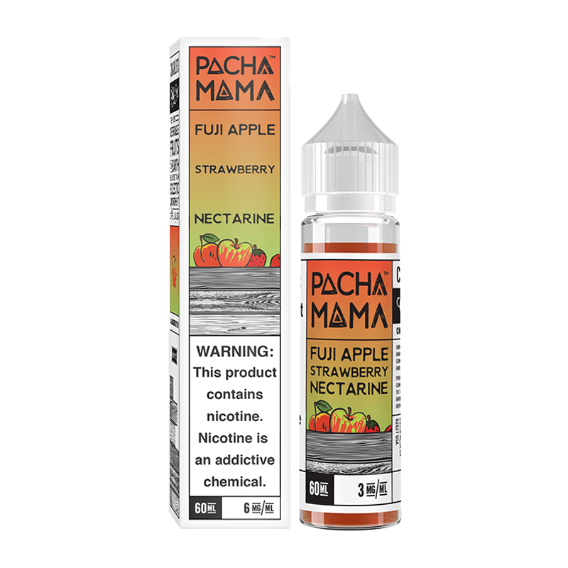 Fuji Apple Strawberry Nectarine 50ml Shortfill E-Liquid By Pacha Mama