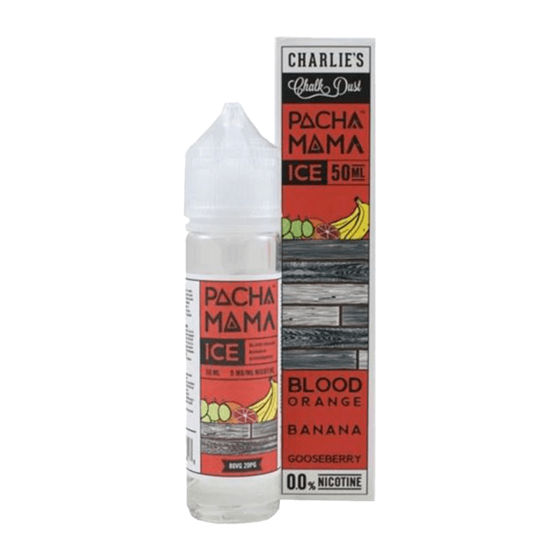 Blood Orange Banana Gooseberry Ice 50ml Shortfill E-Liquid By Pacha Mama Ice