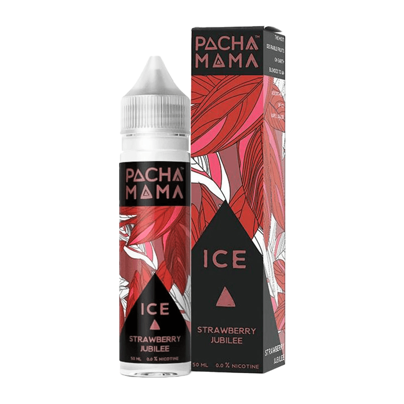 Strawberry Jubilee Ice 50ml Shortfill E-Liquid By Pacha Mama Ice