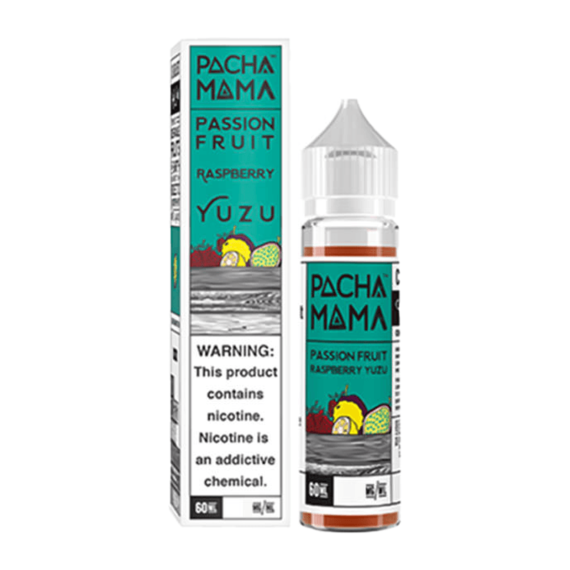 Passion Fruit Raspberry Yuzu 50ml Shortfill E-Liquid By Pacha Mama