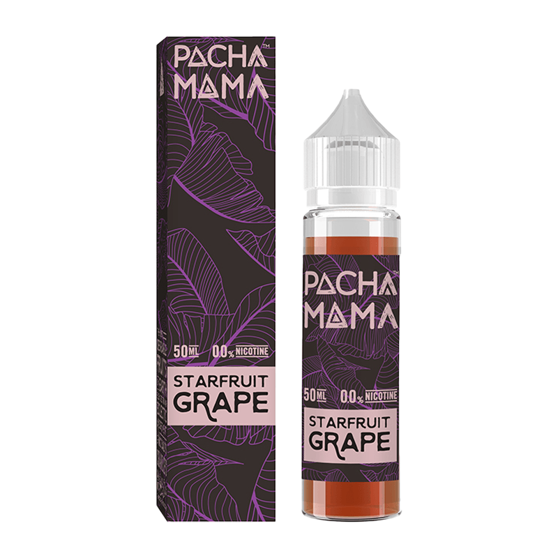 Starfruit Grape 50ml Shortfill E-Liquid By Pacha Mama