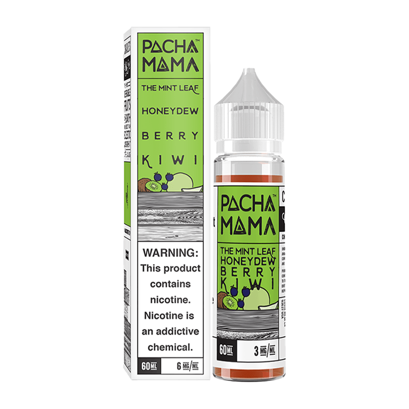 Mint Leaf, Honeydew & Berry Kiwi 50ml Shortfill E-Liquid By Pacha Mama