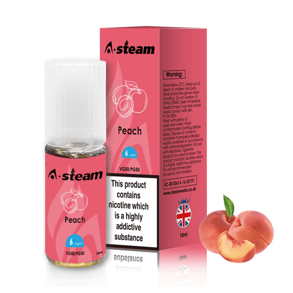 Peach E Liquid By A Steam