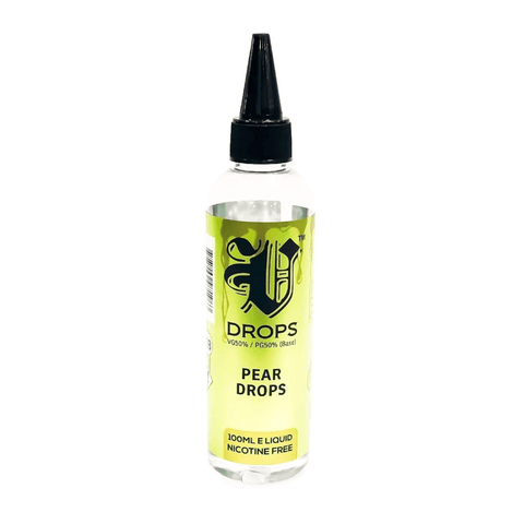 Pear Drops 100ml Short Fill E-Liquid V Drops - Rainbow Range