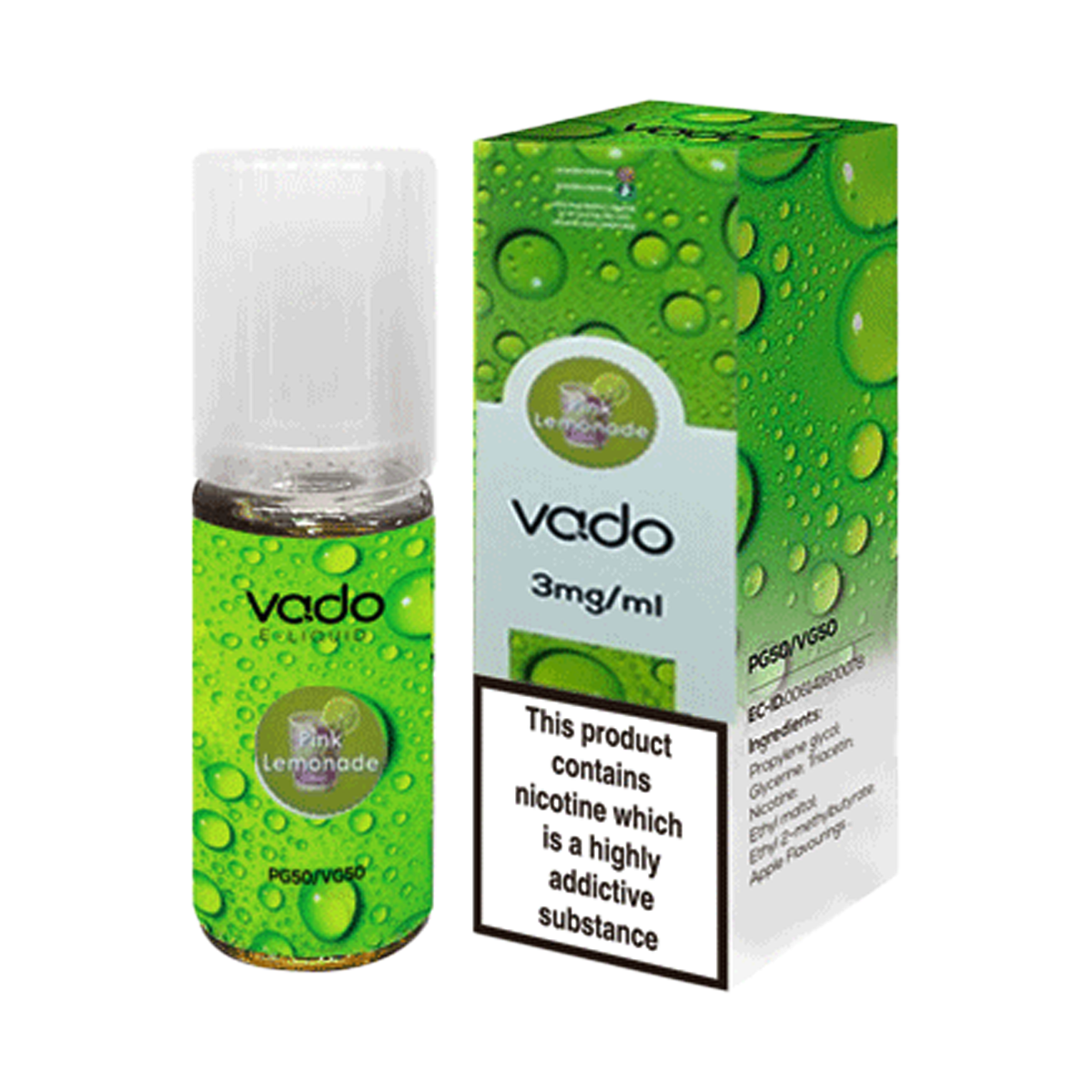 Pink Lemonade E-Liquid by Vado